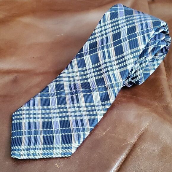 Hart Schaffner Marx | Silk Plaid Tie - Picture 1 of 6